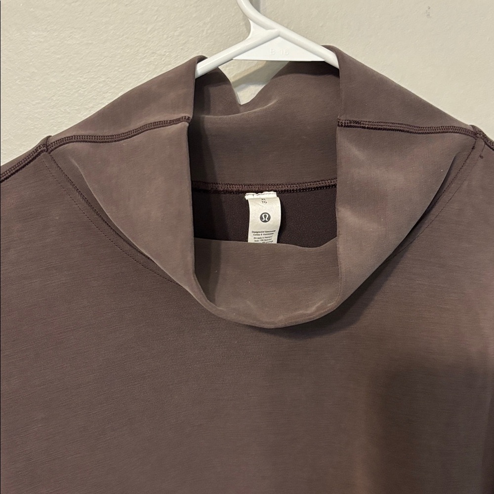 lululemon athletica Chocolate Brown Turtleneck Sweater - Picture 6 of 13